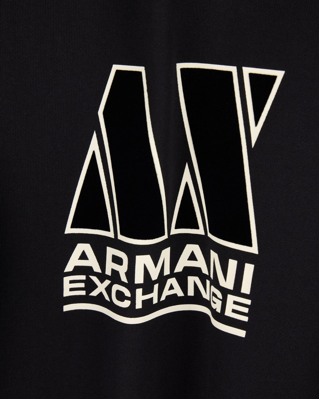 ARMANI EXCHANGE Black Sweatshirt for men