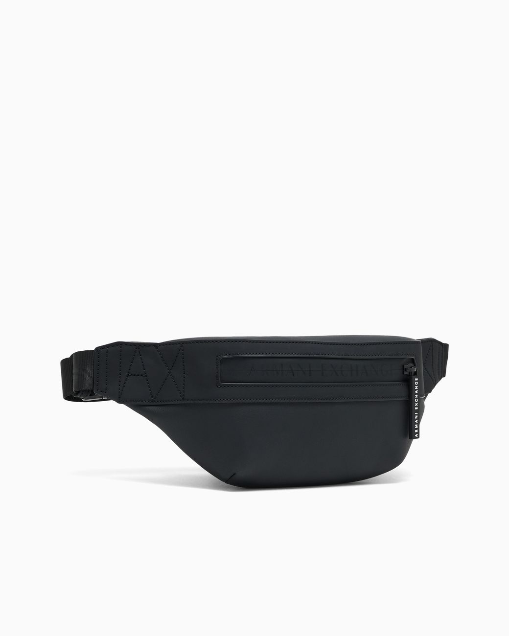ARMANI EXCHANGE Black Waist Bag for men