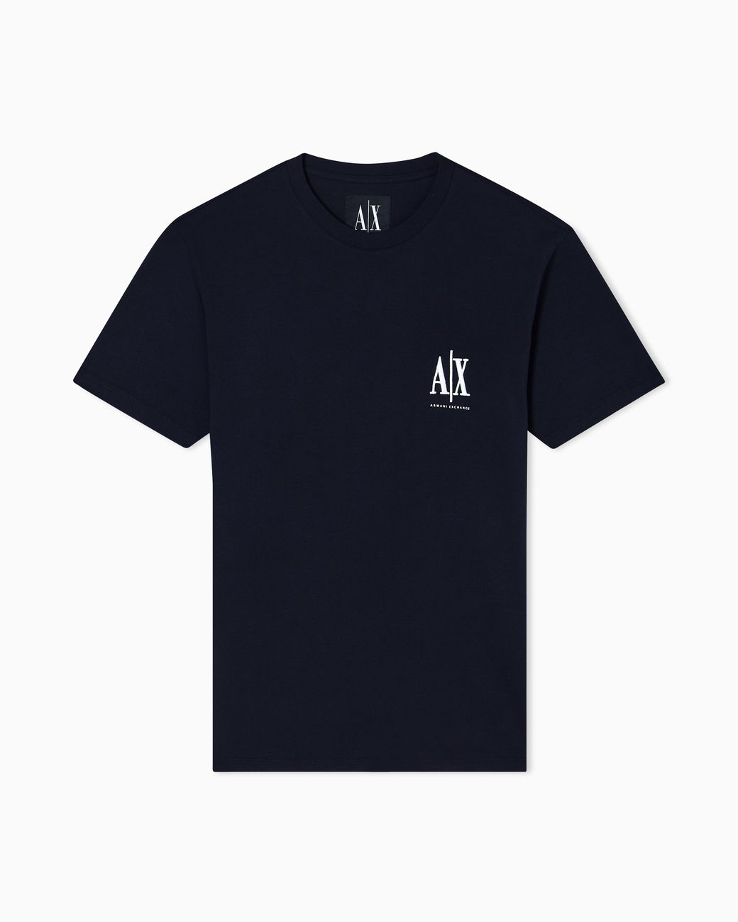 ARMANI EXCHANGE Blue Regular Fit T-Shirt Icon for men