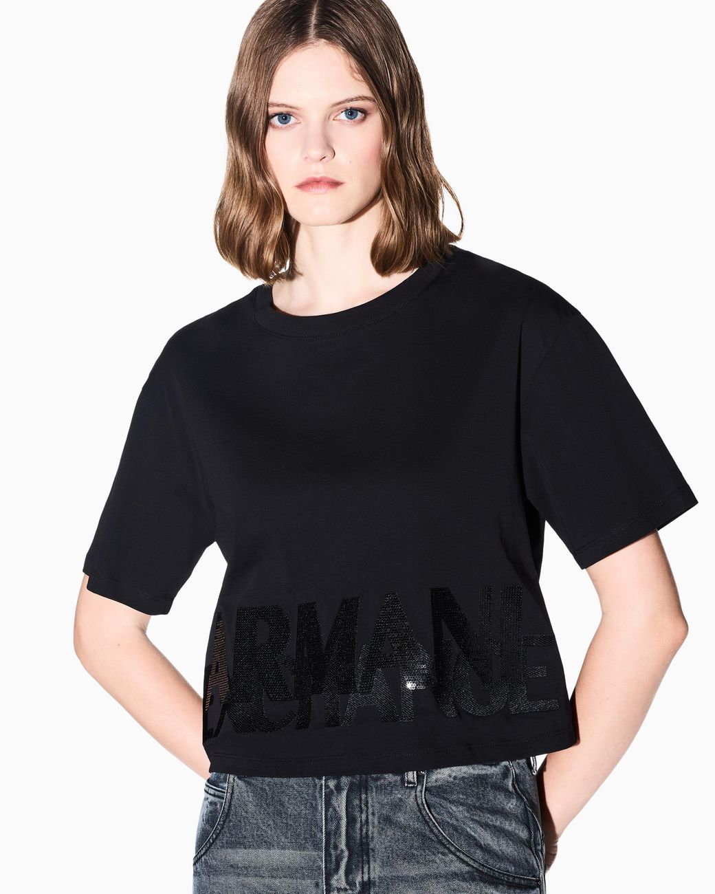 ARMANI EXCHANGE Blue Regular T-Shirt