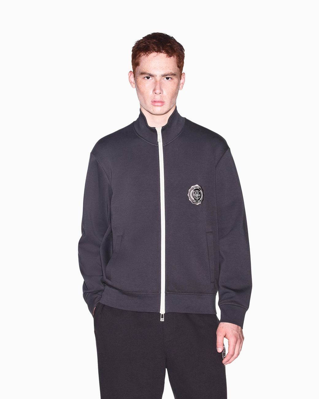 ARMANI EXCHANGE Purple Sweatshirt for men