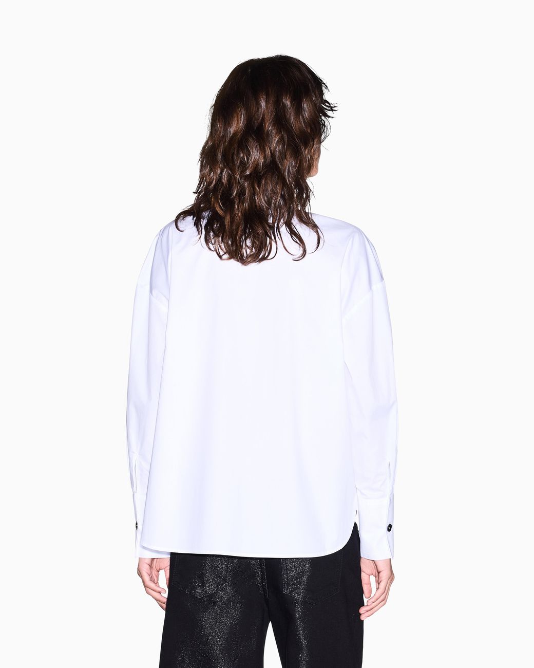 ARMANI EXCHANGE White Oversized Shirt