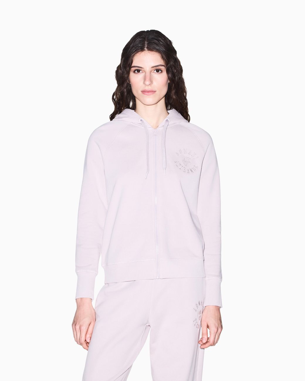 ARMANI EXCHANGE Pink Regular Fit Sweatshirt