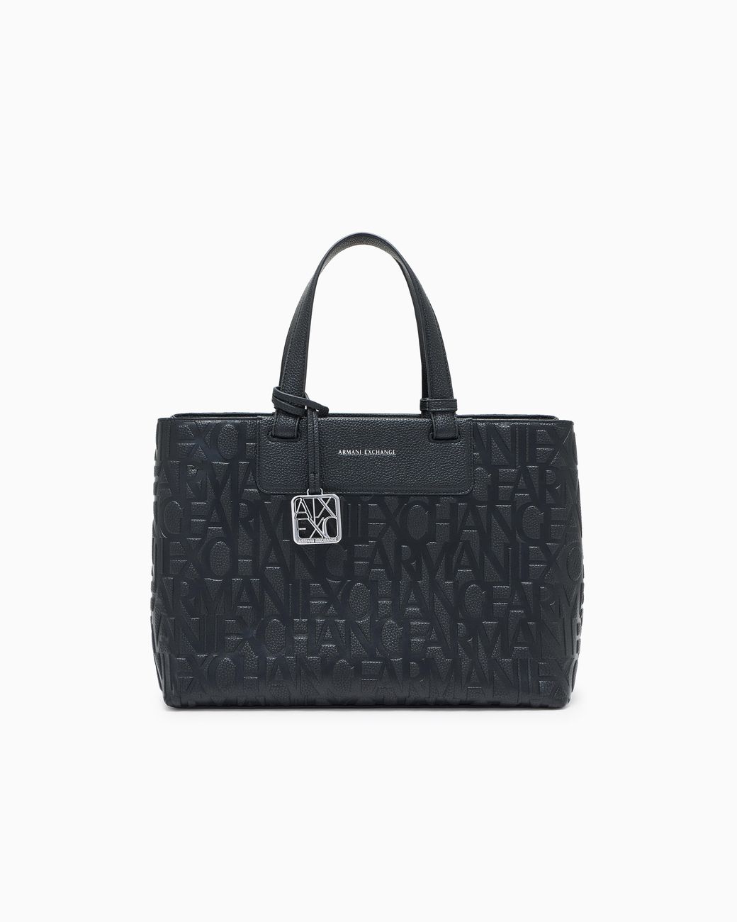ARMANI EXCHANGE Black Shopping Bag