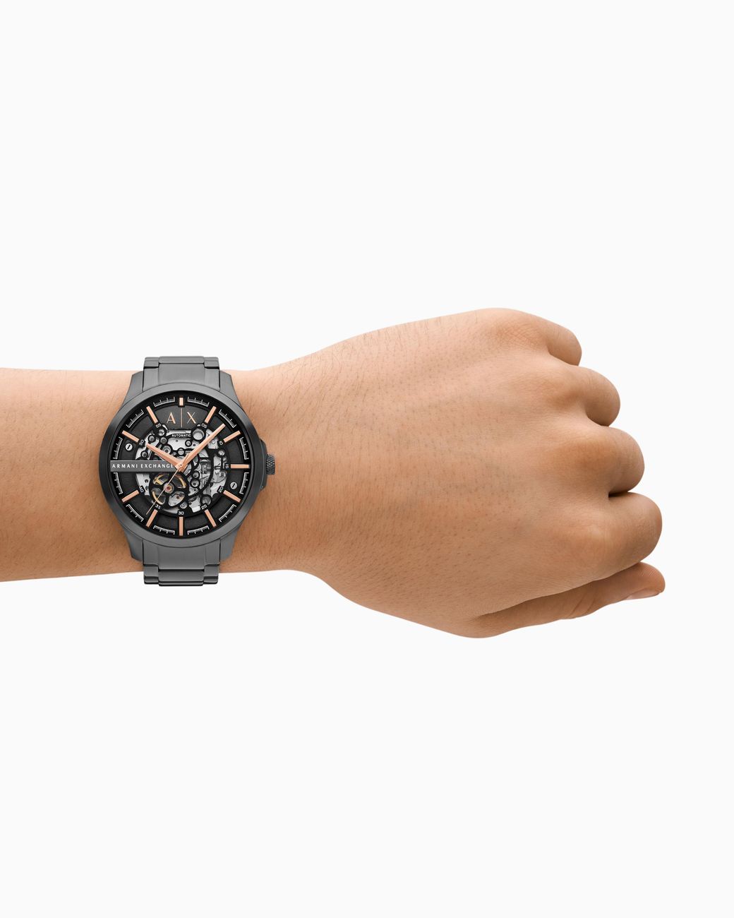 ARMANI EXCHANGE White Chronograph Stainless Steel Watch for men