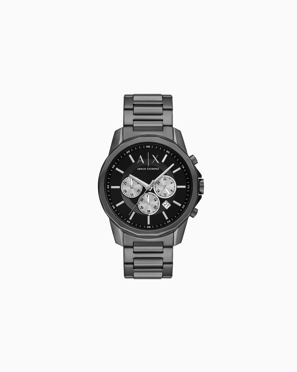 ARMANI EXCHANGE Black Chronograph Stainless Steel Watch for men