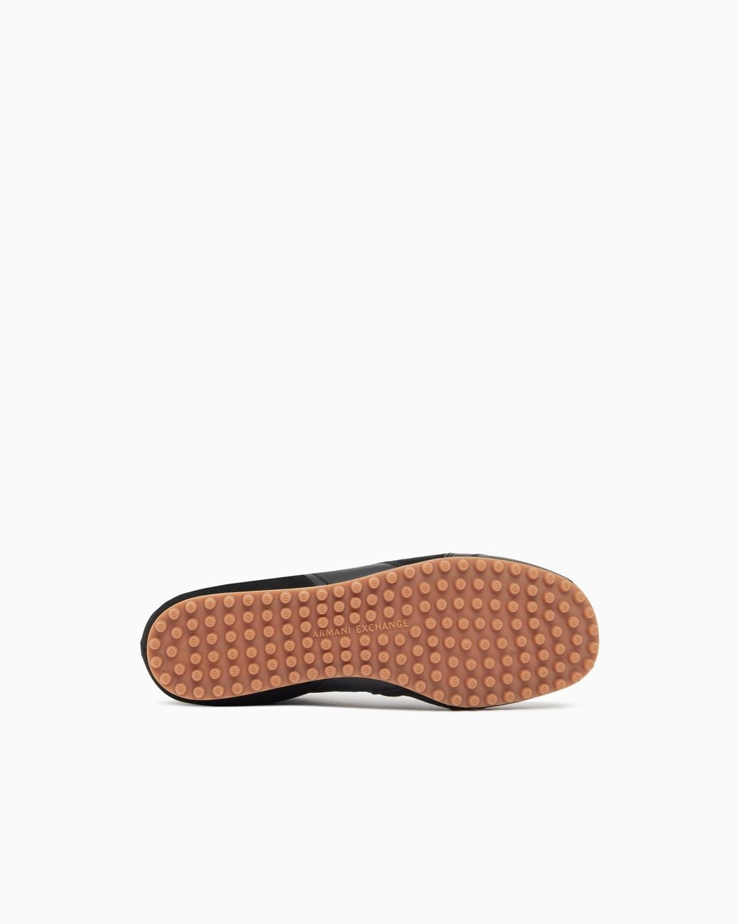 ARMANI EXCHANGE Black Low Top Sneakers for men
