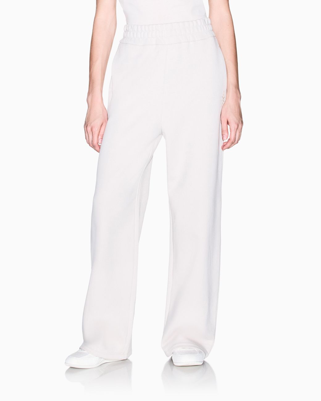 ARMANI EXCHANGE White Oversized Trousers