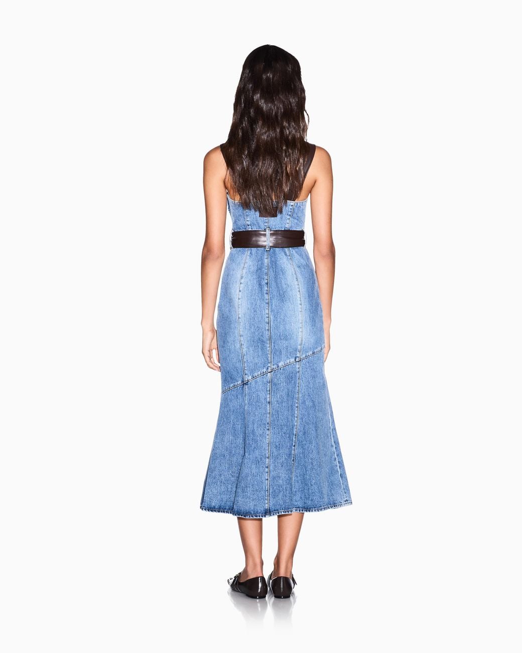 ARMANI EXCHANGE Blue Slim-Fit Dress