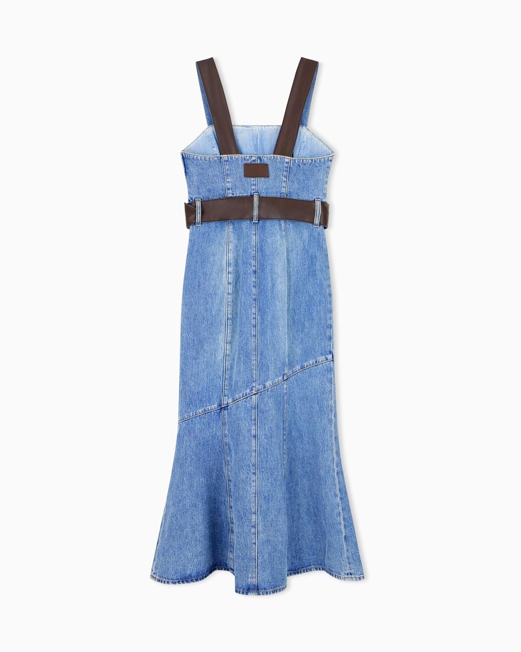 ARMANI EXCHANGE Blue Slim-Fit Dress
