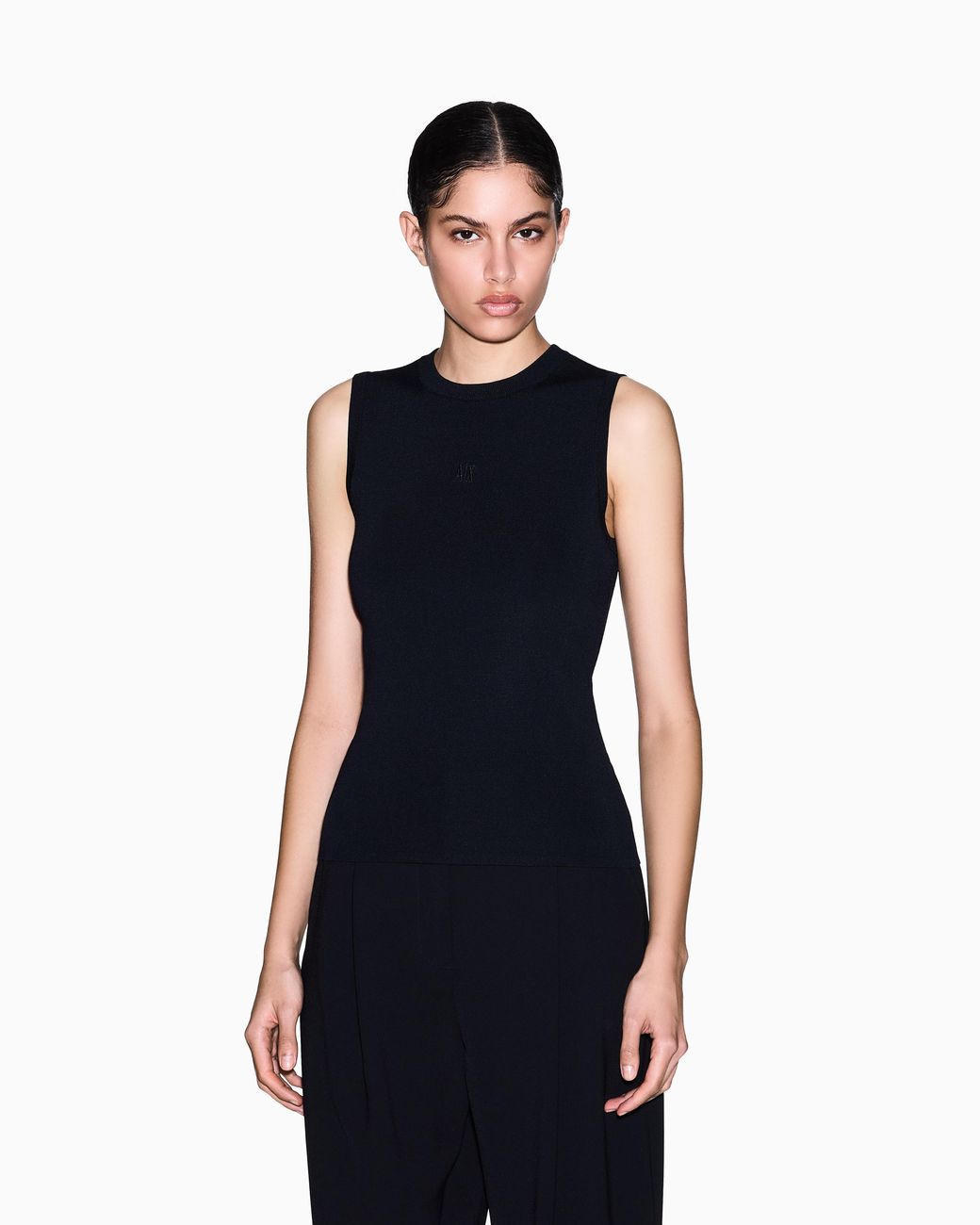 ARMANI EXCHANGE Blue Viscose Top