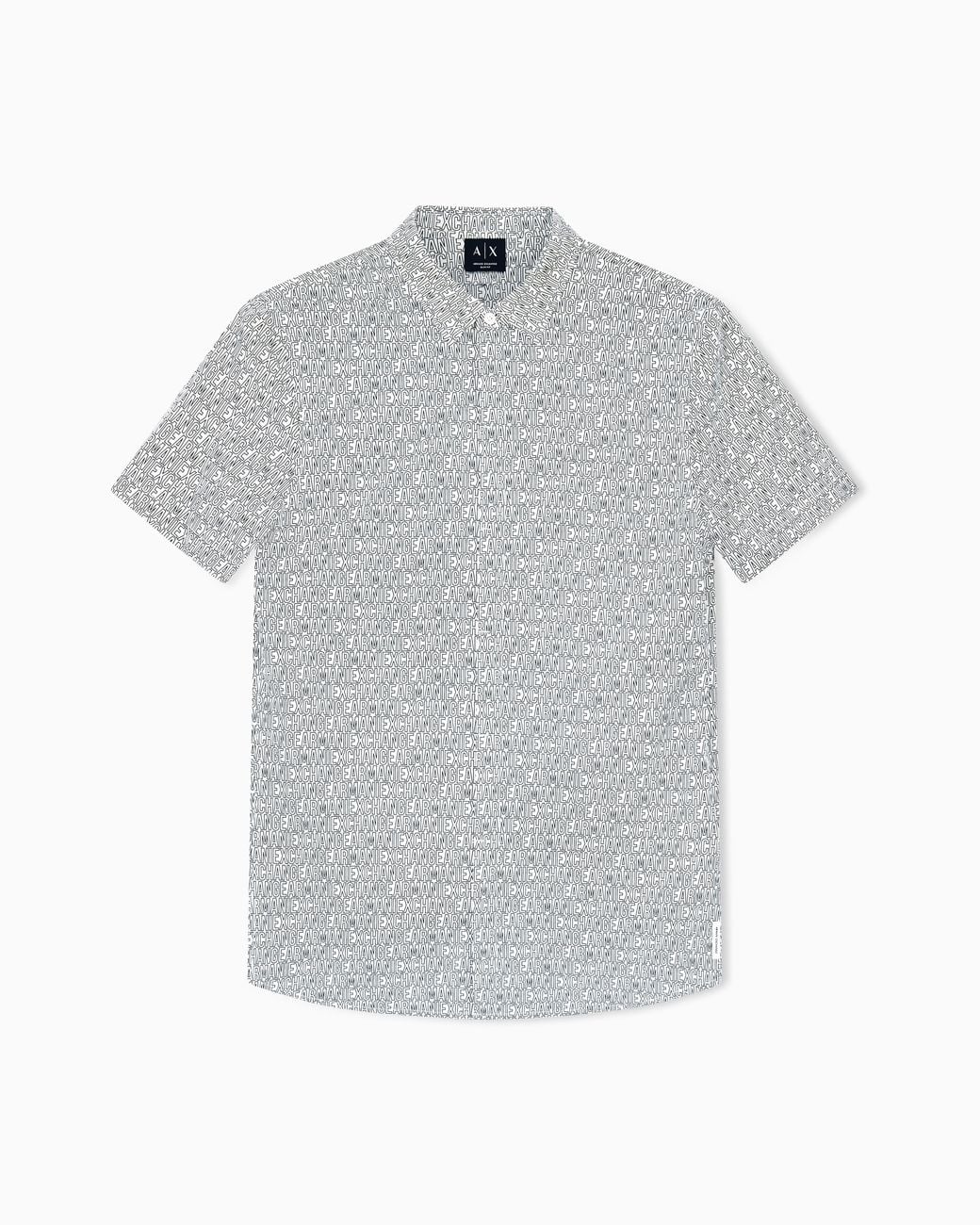 ARMANI EXCHANGE White Shirt Slim Fit for men