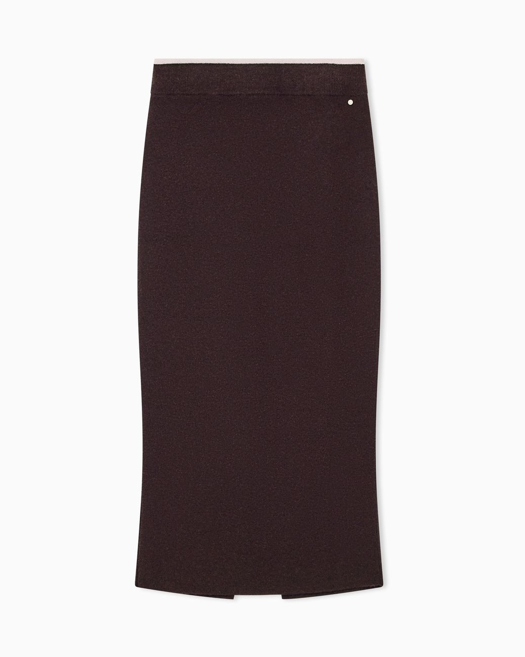ARMANI EXCHANGE Purple Skirt Slim-Fit Knitted