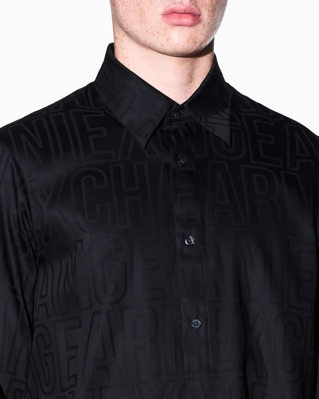 ARMANI EXCHANGE Blue Regular Fit Shirt for men