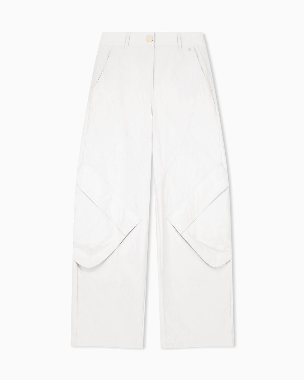 ARMANI EXCHANGE White Oversized Trousers