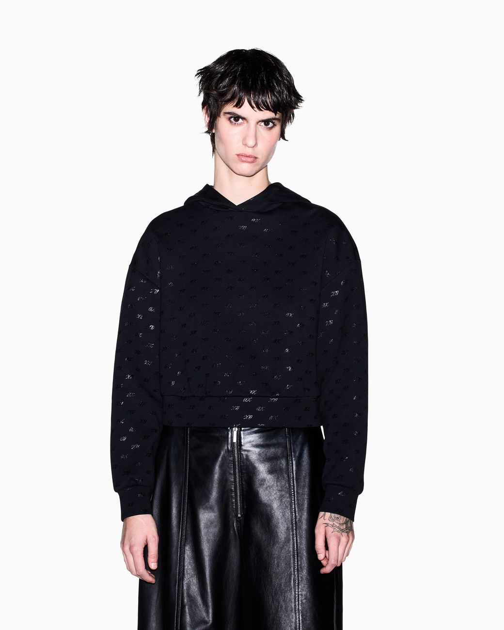 ARMANI EXCHANGE Black Sweatshirt