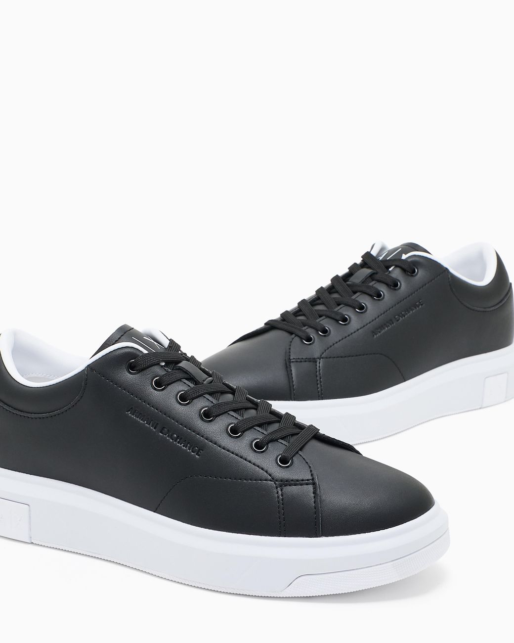 ARMANI EXCHANGE Blue Sneakers for men