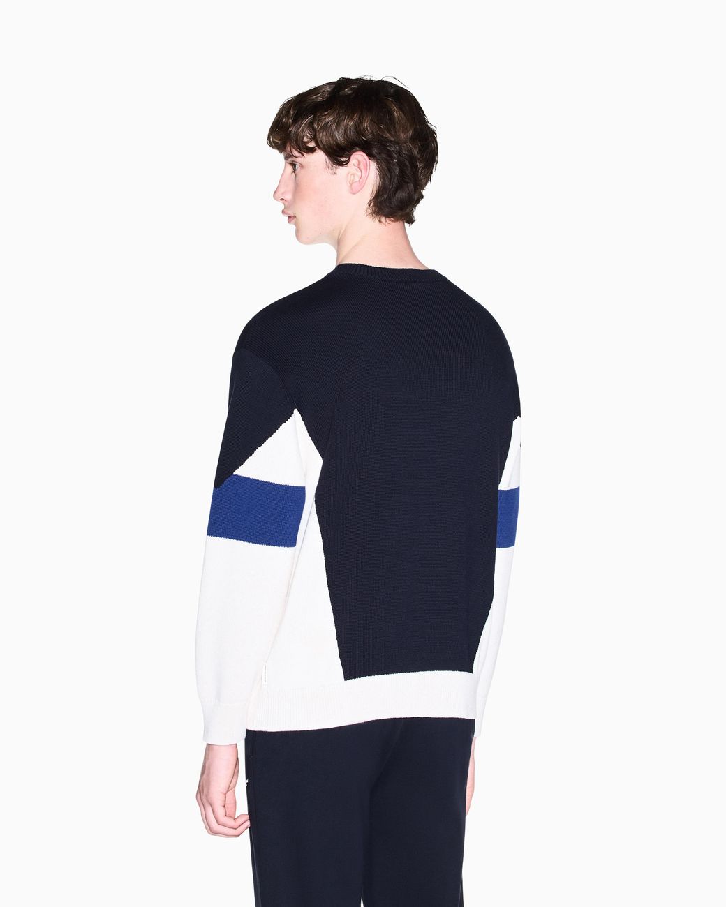 ARMANI EXCHANGE Pullover Regular Aus Baumwolle in Blue für Herren