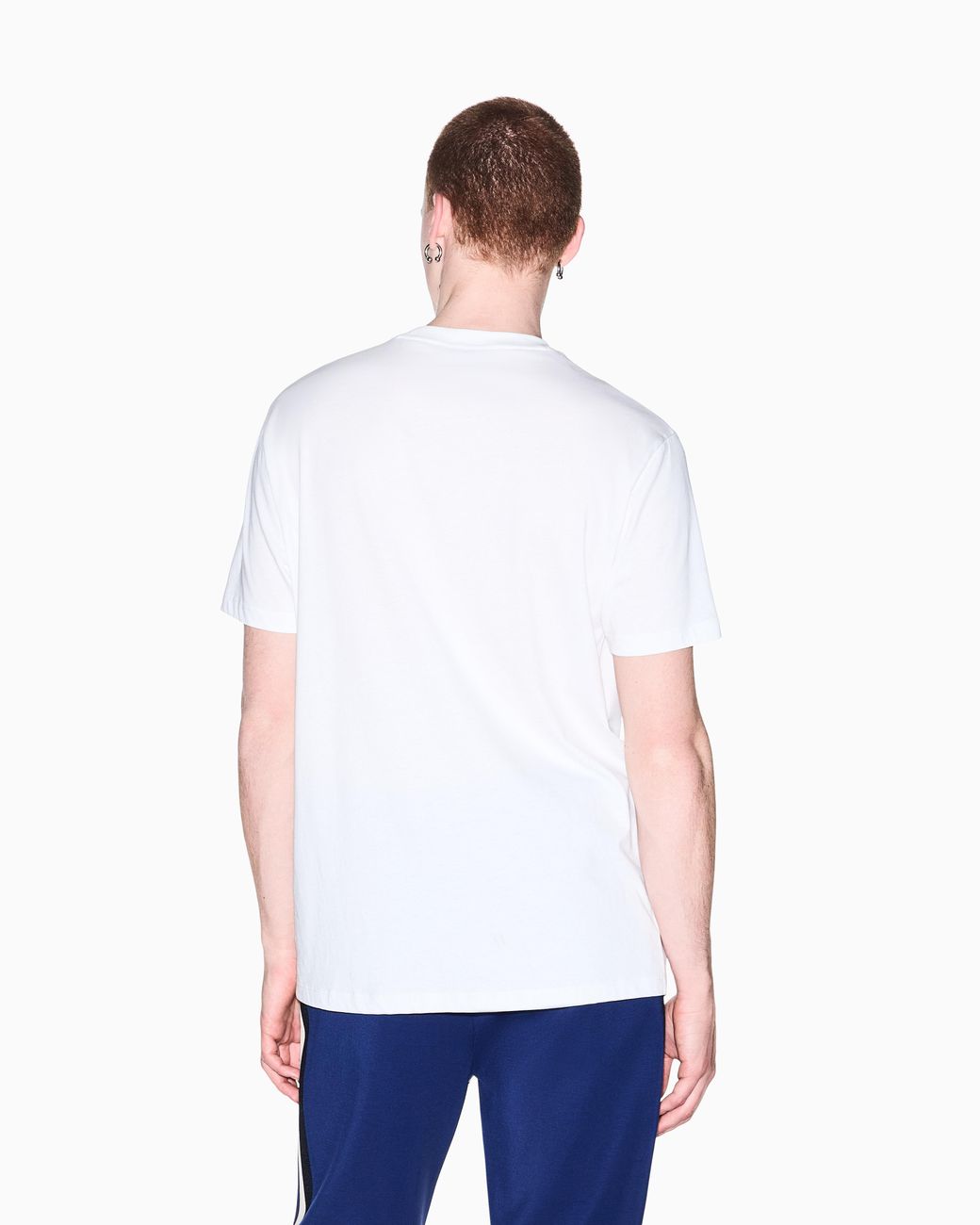 ARMANI EXCHANGE White Regular T-Shirt for men
