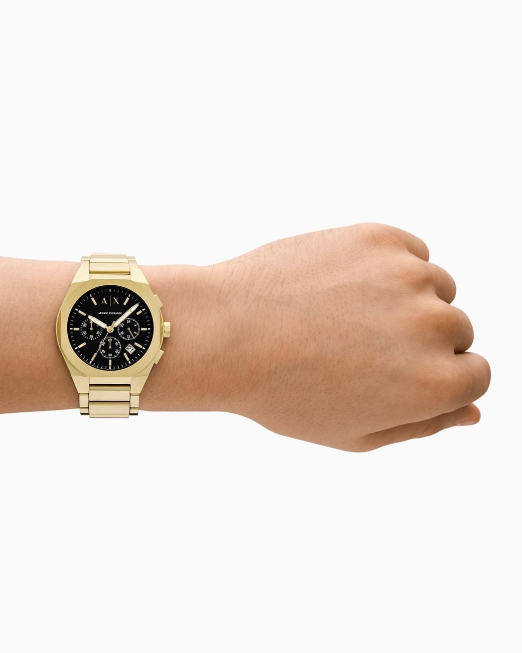 ARMANI EXCHANGE Metallic Steel Strap Watches for men