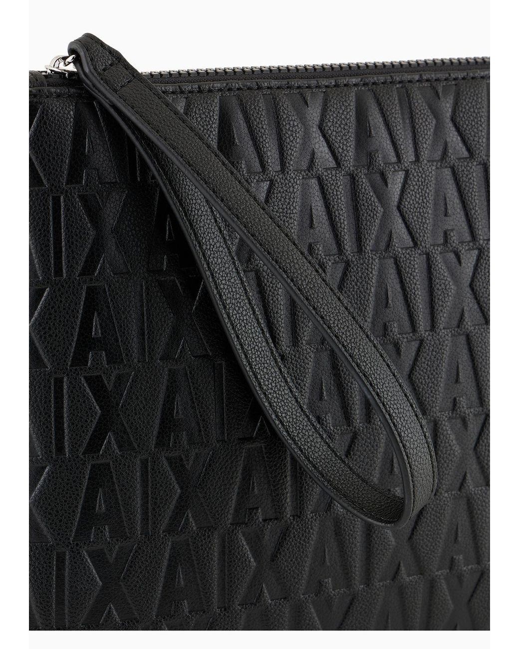 ARMANI EXCHANGE Official Store Clutch Bags in Black for Men Lyst