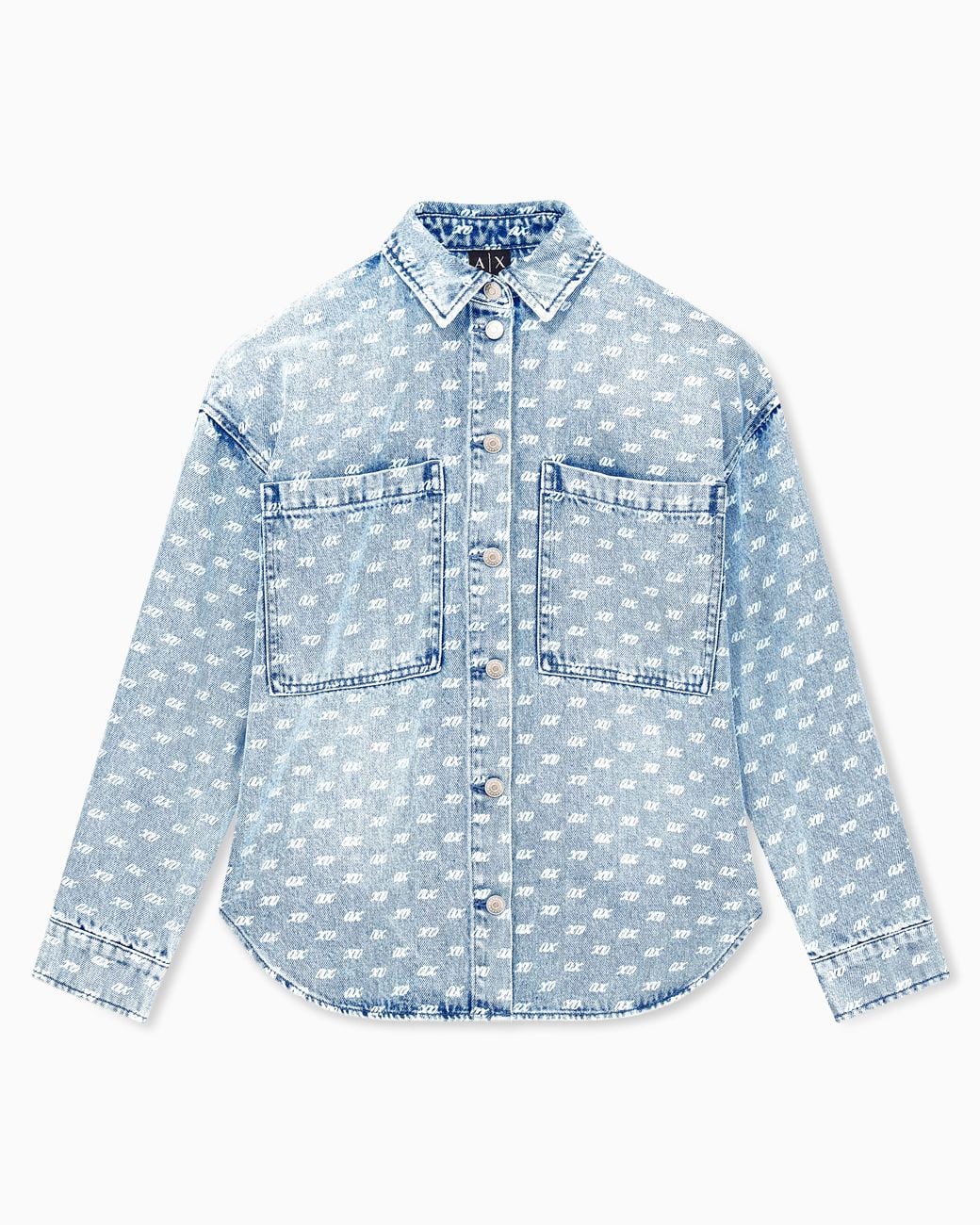 ARMANI EXCHANGE Blue Regular Fit Shirt