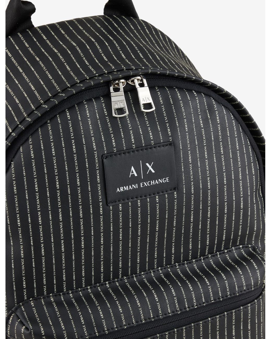 Armani Exchange Backpack in Black for Men | Lyst Canada