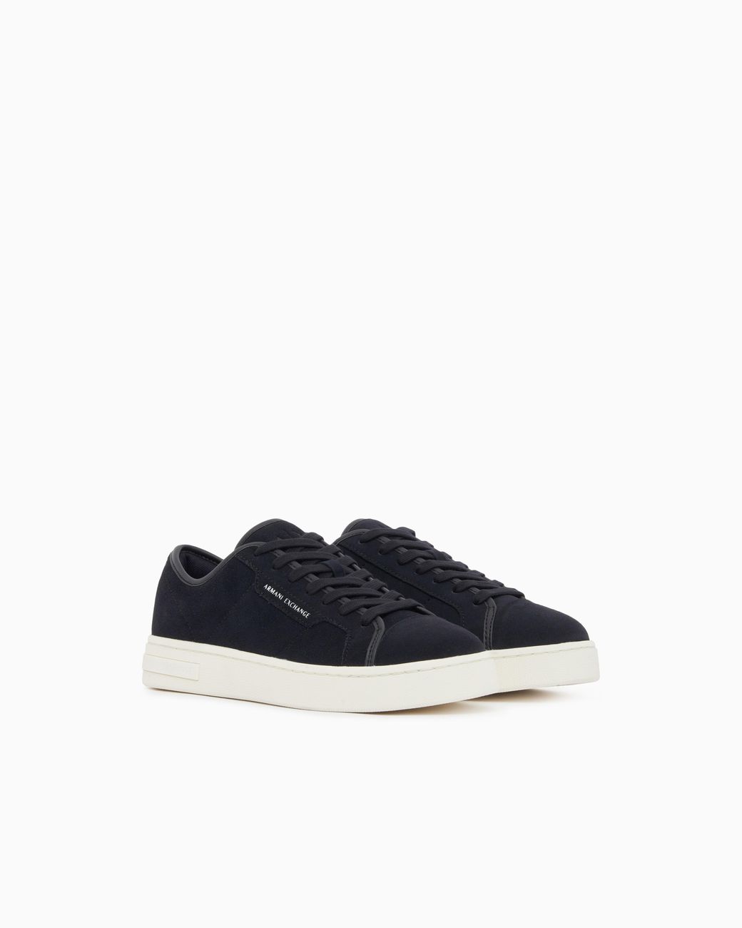 ARMANI EXCHANGE Blue Sneakers for men