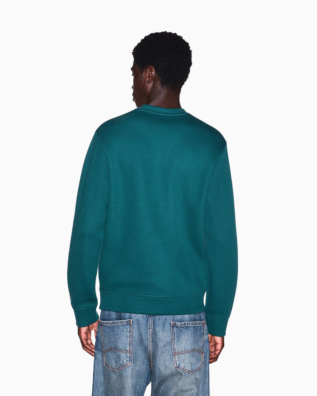 ARMANI EXCHANGE Green Sweatshirt for men