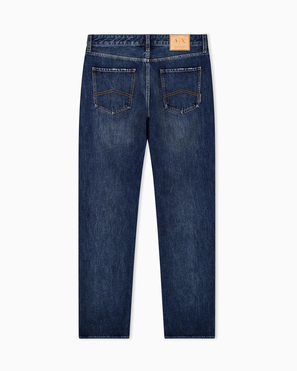 ARMANI EXCHANGE Blue Straight Fit 5 Pockets Pant for men