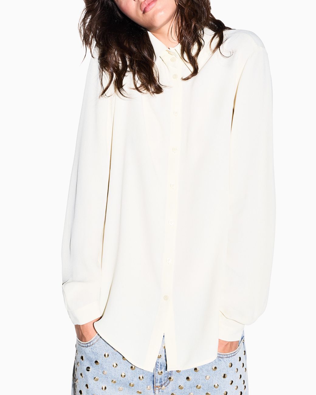 ARMANI EXCHANGE White Slim-Fit Shirt