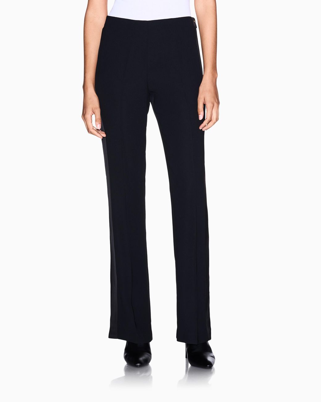 ARMANI EXCHANGE Blue Slim Fit Trousers Viscose