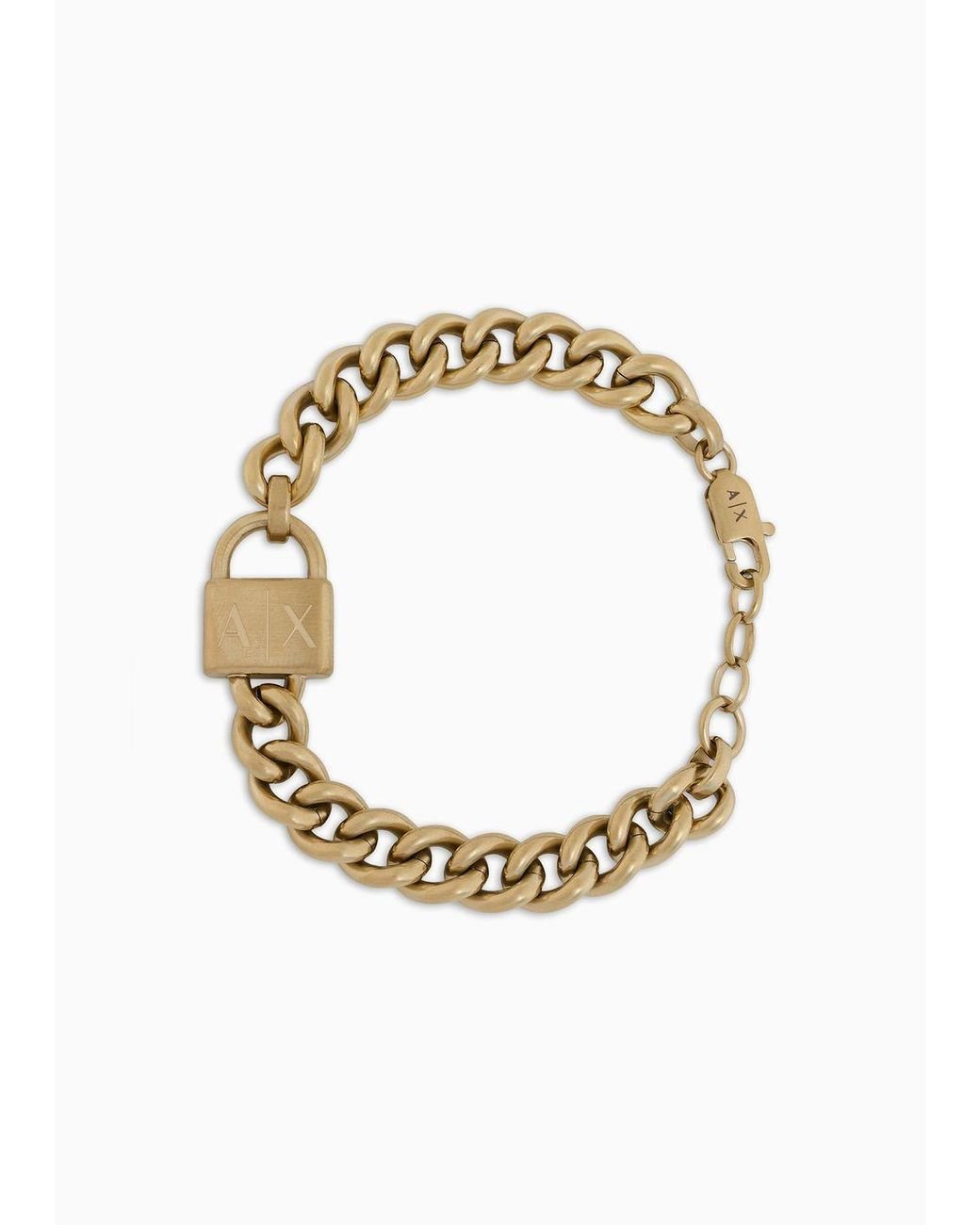 Men's branded bracelet ( golden ) – www.soosi.co.in