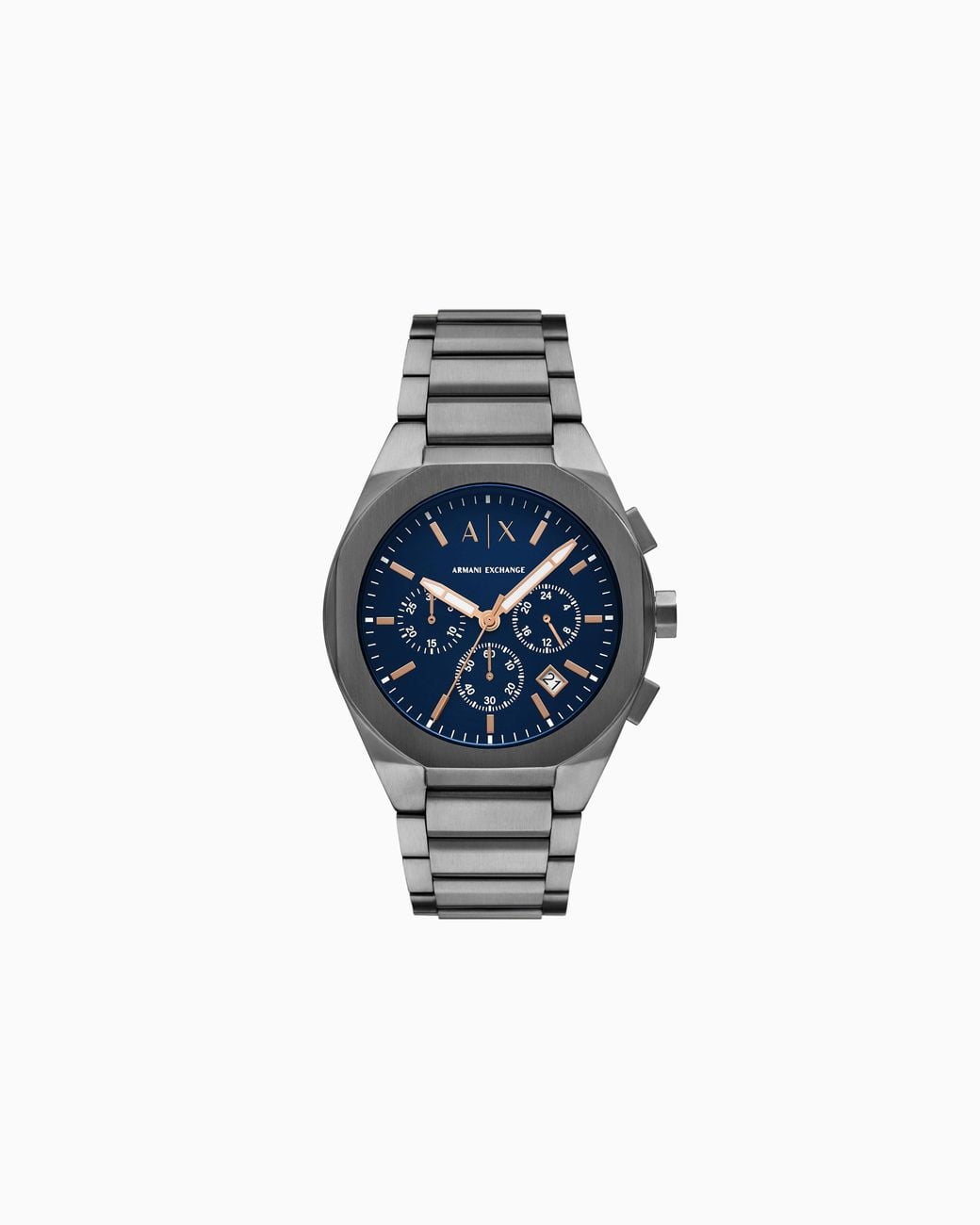 ARMANI EXCHANGE Blue Steel Strap Watches for men