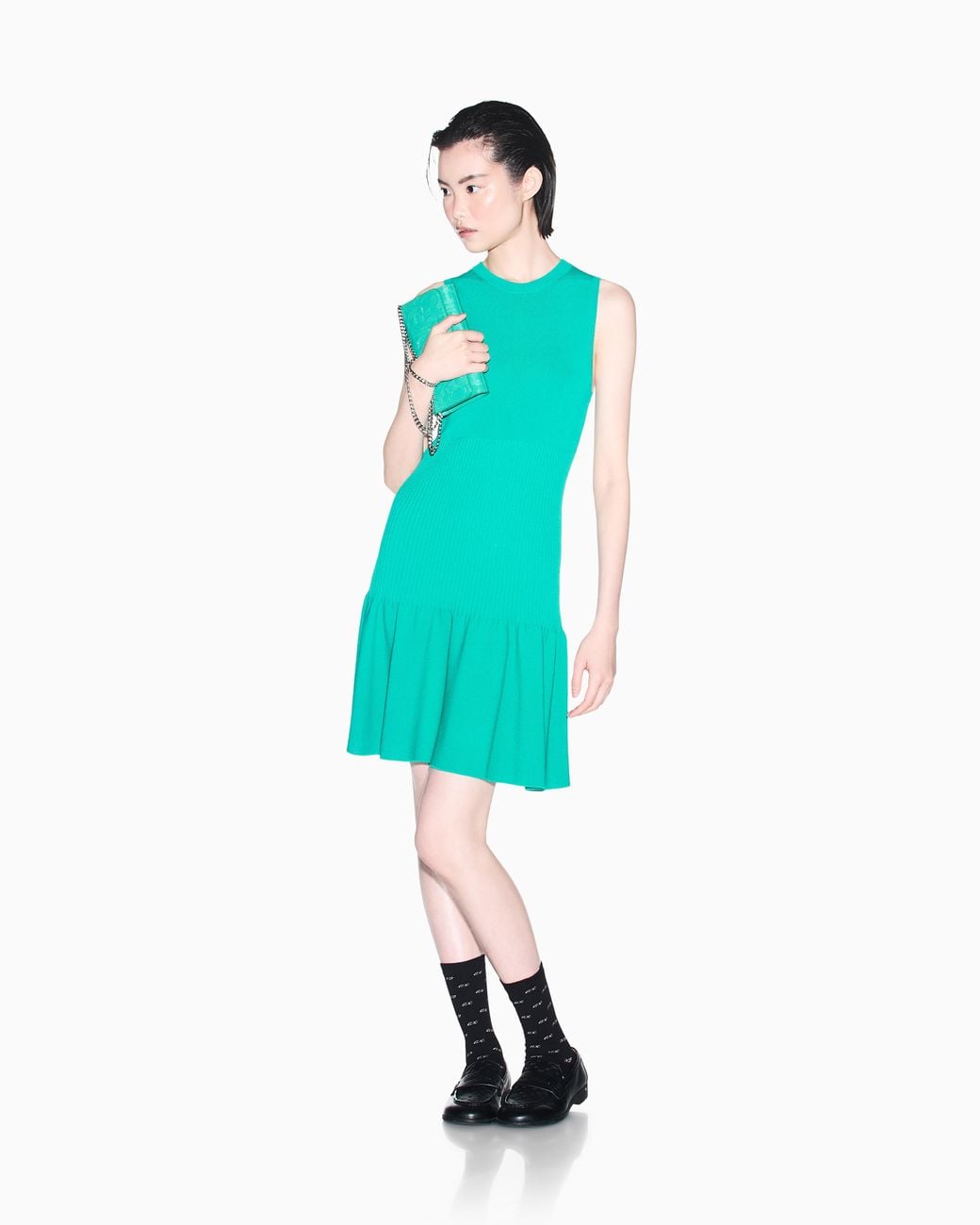 ARMANI EXCHANGE Blue Slim Fit Dress