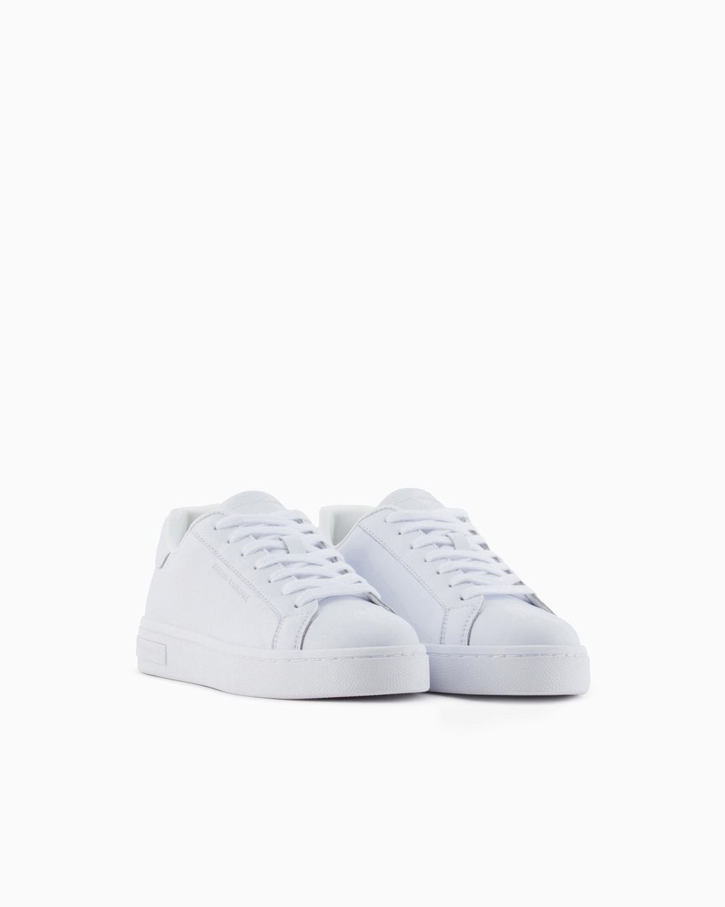 ARMANI EXCHANGE White Low-Top Sneakers