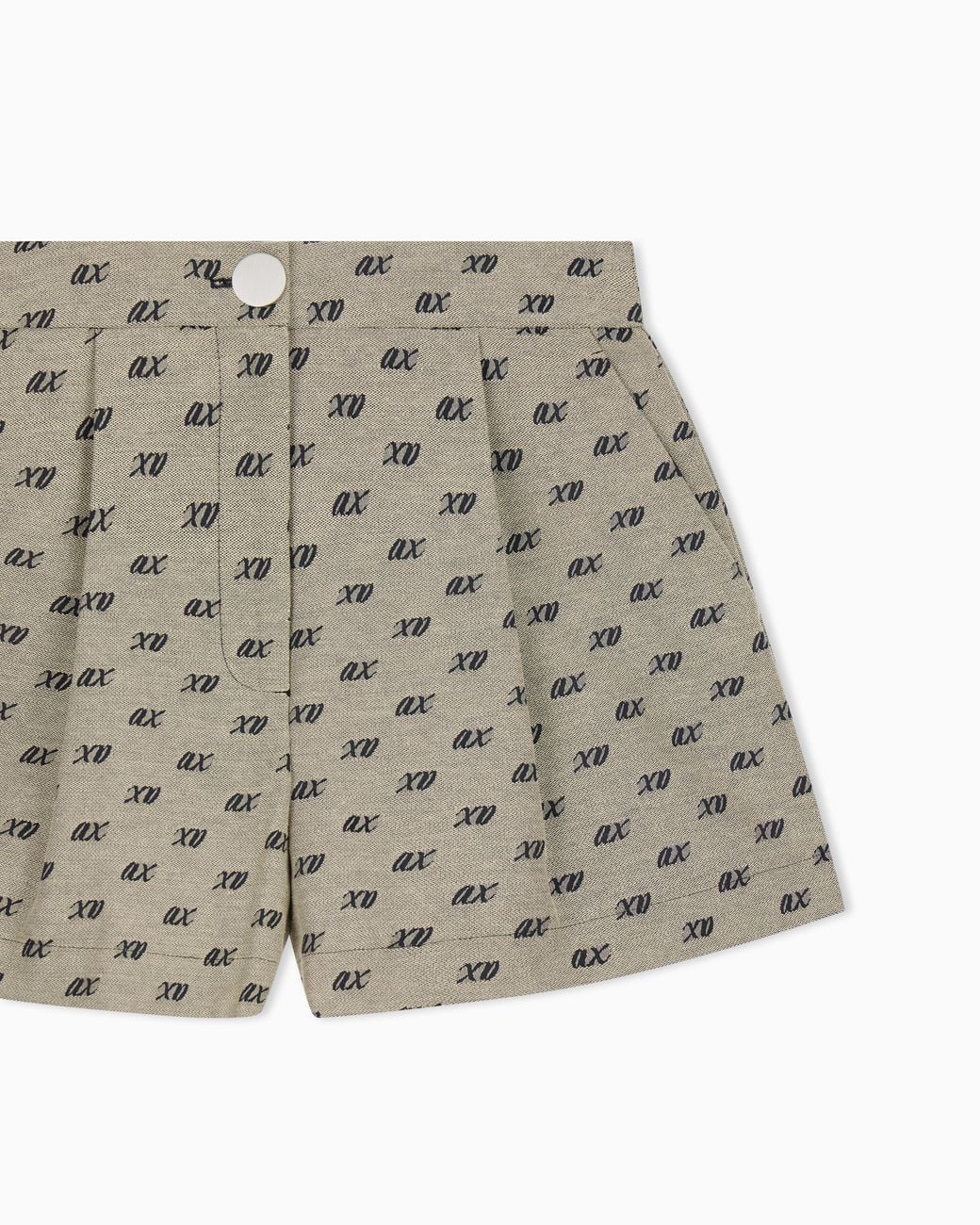 ARMANI EXCHANGE White Slim Fit Shorts