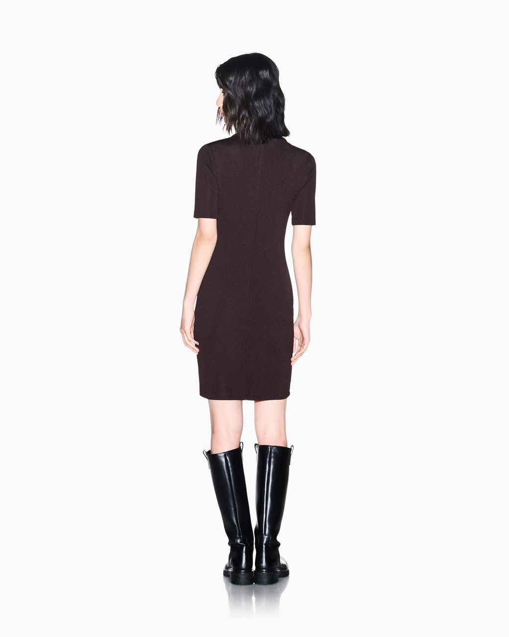 ARMANI EXCHANGE Black Slim Fit Dress
