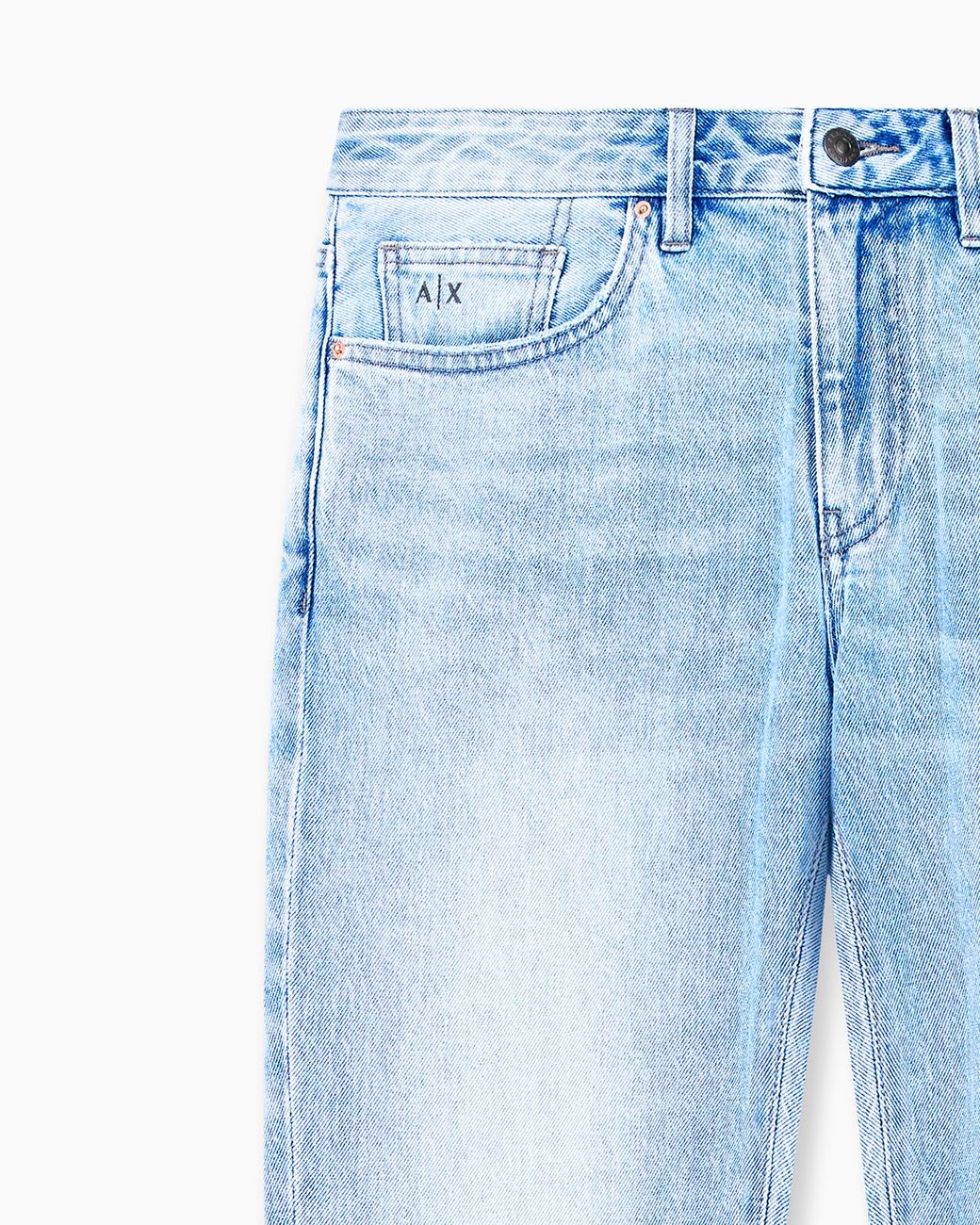 ARMANI EXCHANGE Blue Slim Fit 5 Pockets Pant for men