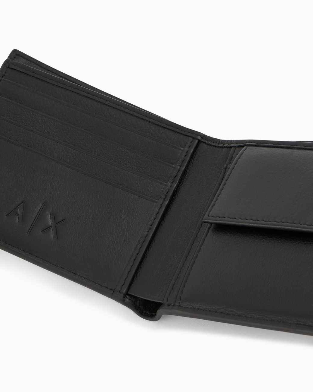 ARMANI EXCHANGE White Bi-Fold Wallet for men