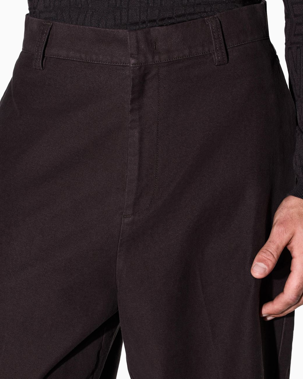 ARMANI EXCHANGE Purple Relaxed Trouser for men