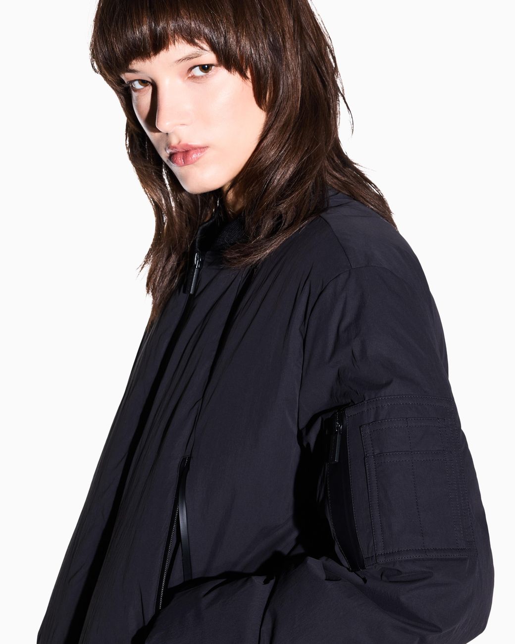 ARMANI EXCHANGE Blue Blouson Jacket