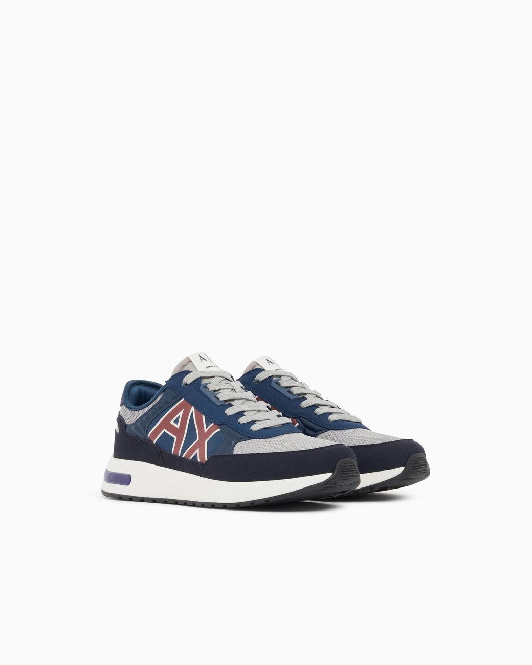 ARMANI EXCHANGE Blue Sneakers for men