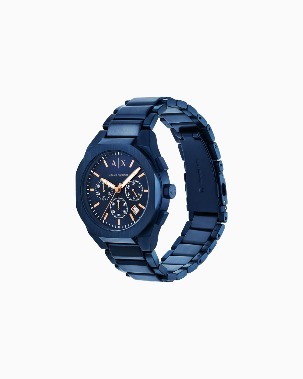 ARMANI EXCHANGE Blue Sync Chronograph Stainless Steel Watch for men