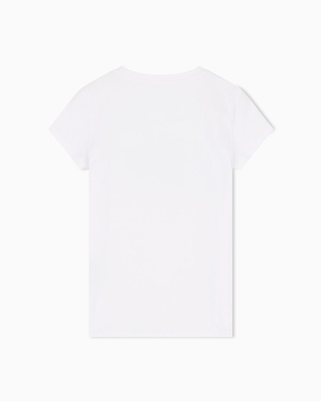 ARMANI EXCHANGE White Slim Fit T-Shirt Cotton Jersey