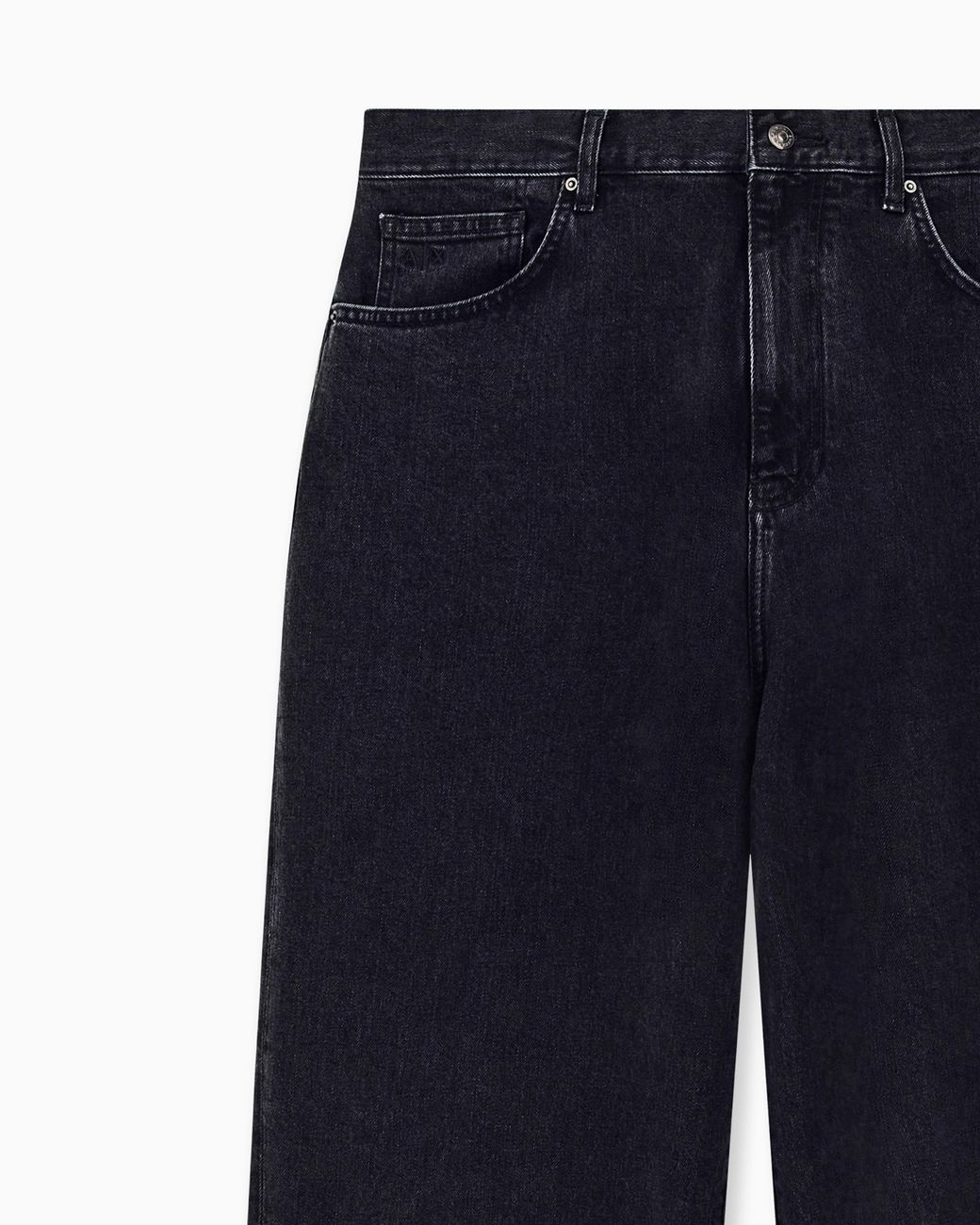 ARMANI EXCHANGE Blue Loose Fit Five-Pocket Pants for men