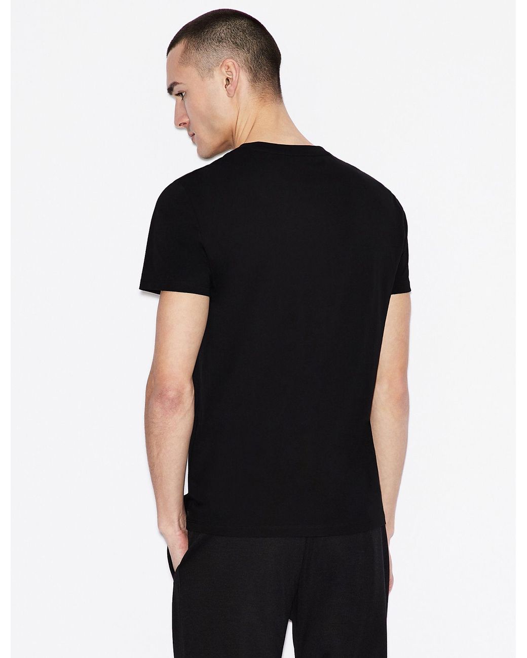 armani exchange pima v neck