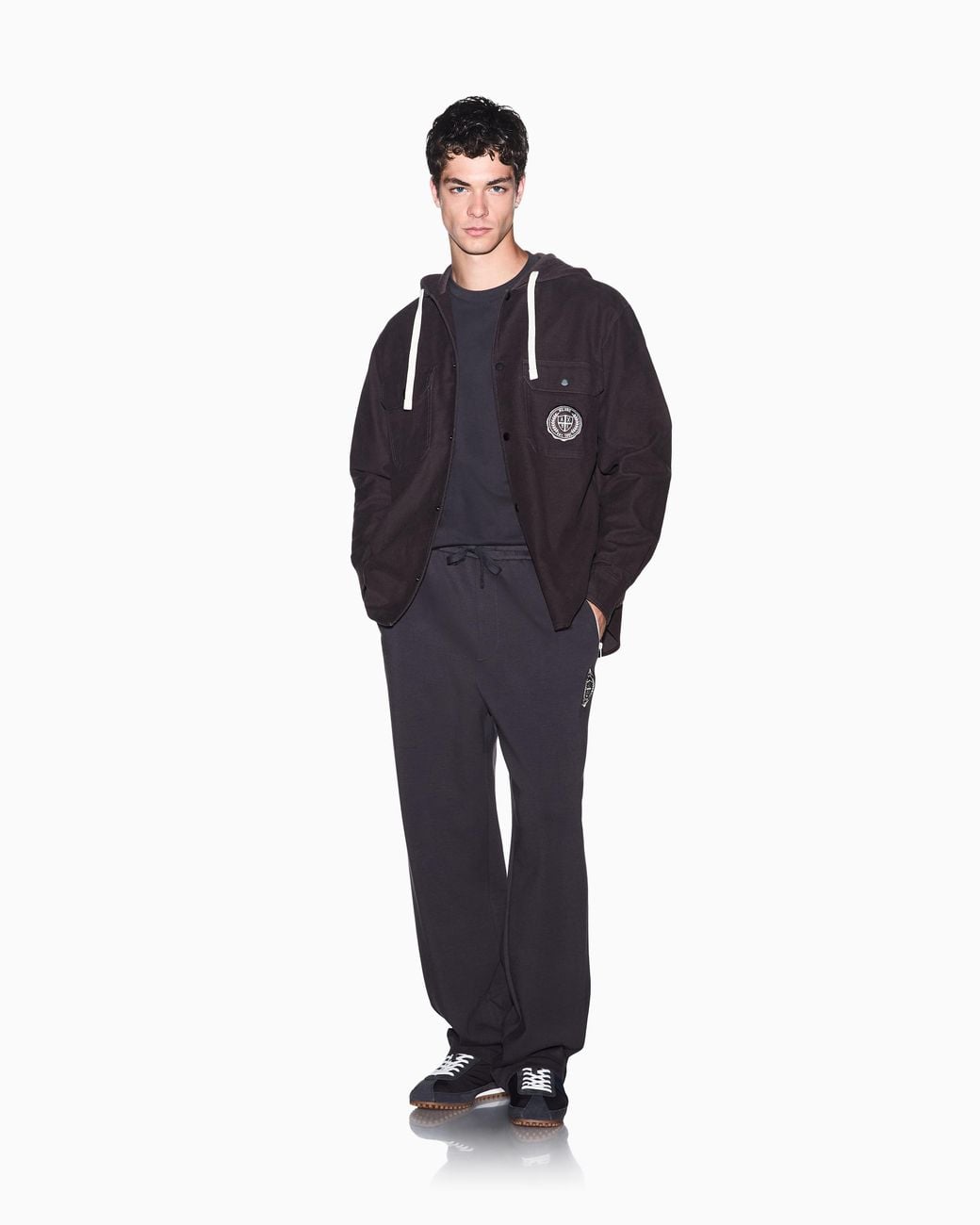 ARMANI EXCHANGE Blue Relaxed Trouser for men