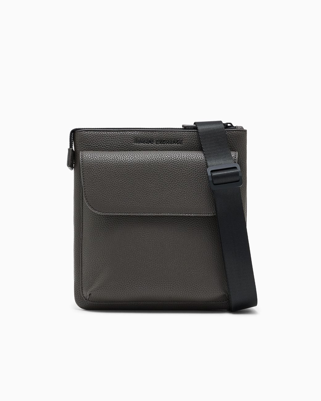 ARMANI EXCHANGE Black Messenger Bag Flat Crossbody for men