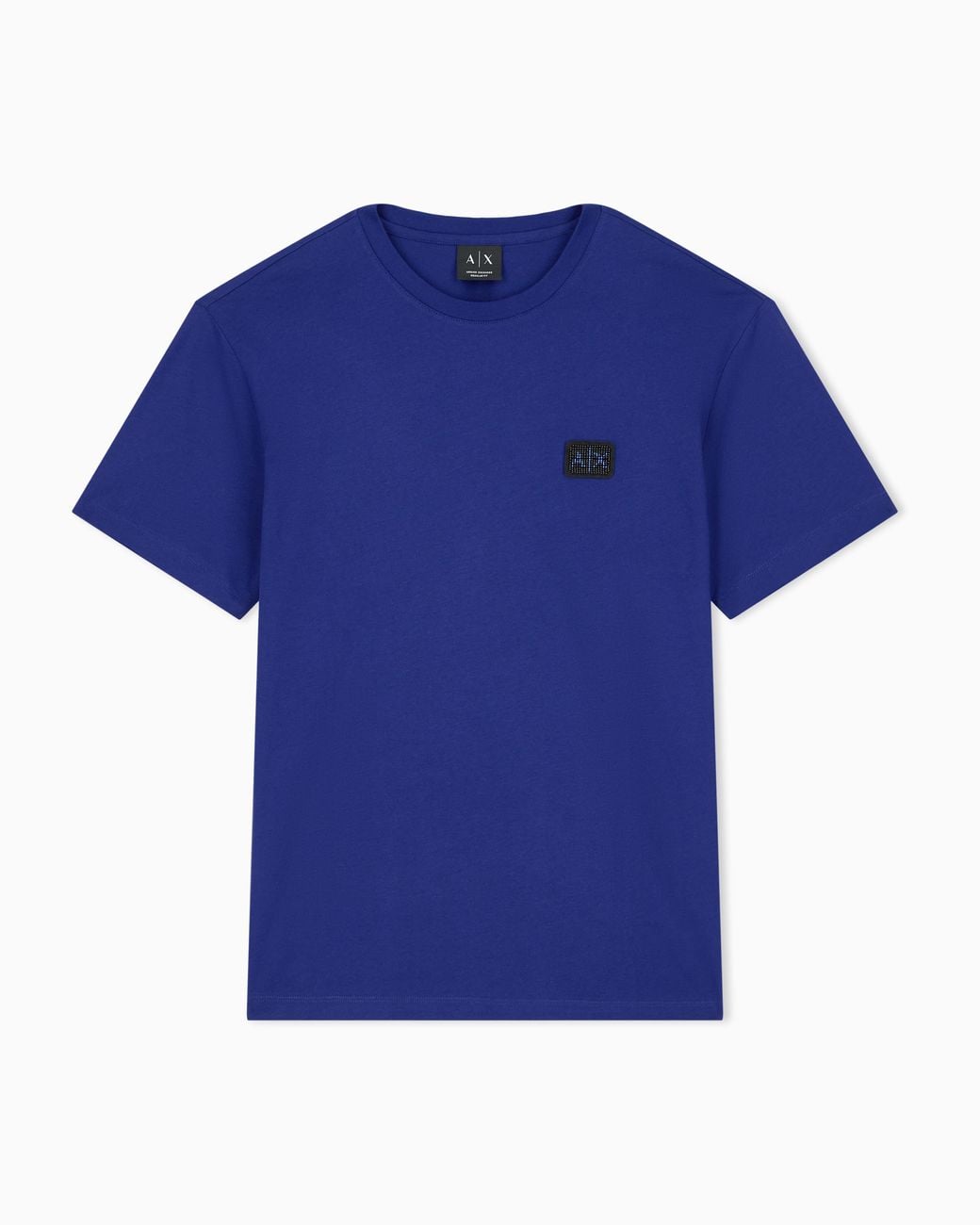 ARMANI EXCHANGE Blue Regular T-Shirt for men